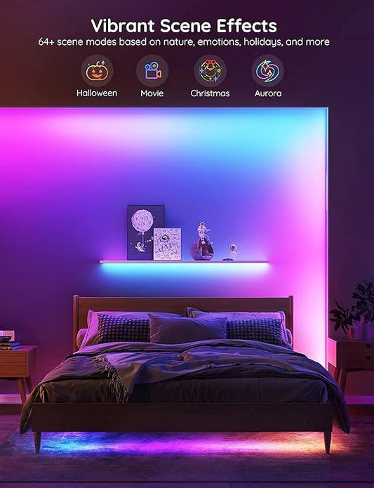 Govee RGBIC Alexa LED Strip Light 16.4ft,