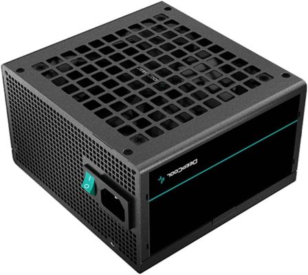 Deepcool PF650D 80 Plus Standard Power Supply, 650 Watts, 120mm Fan Size, Active PFC + Double Tube Forward, Taiwan Bulk Capacitor, Hypro Bearing, OPP/OVP/SCP Protection, Black | R-PF650D-HA0B-UK-GC