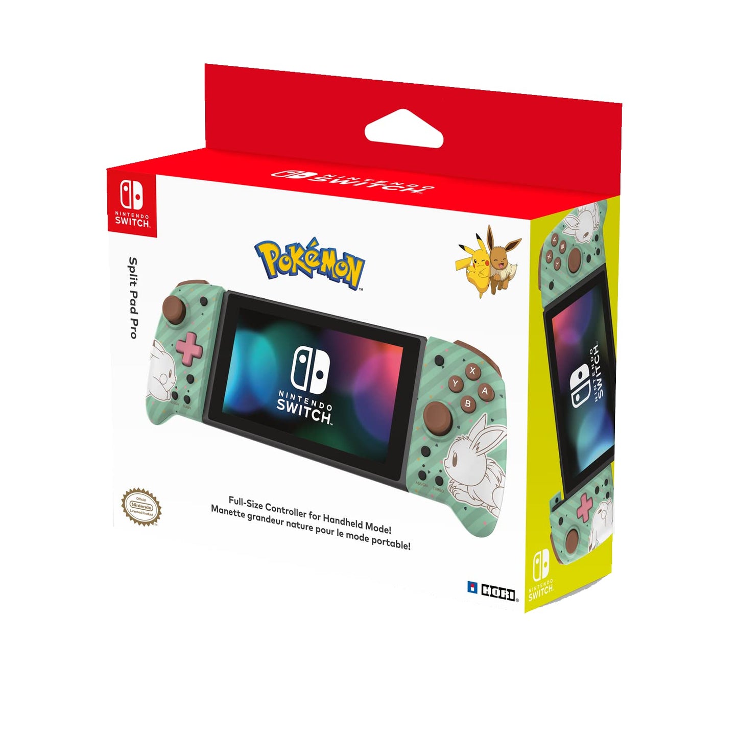 Hori Split Pad Pro (Pokemon: Pikachu & Eevee)
