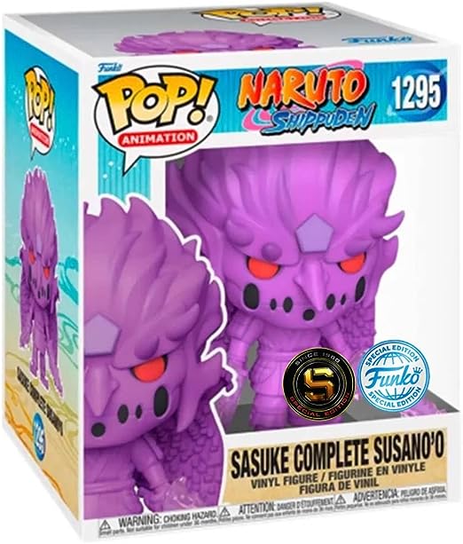 Funko pop Naruto Shippuden Sasuke Complete Susano'o Hot Topic Exclusive 1295 Vinyl Figure