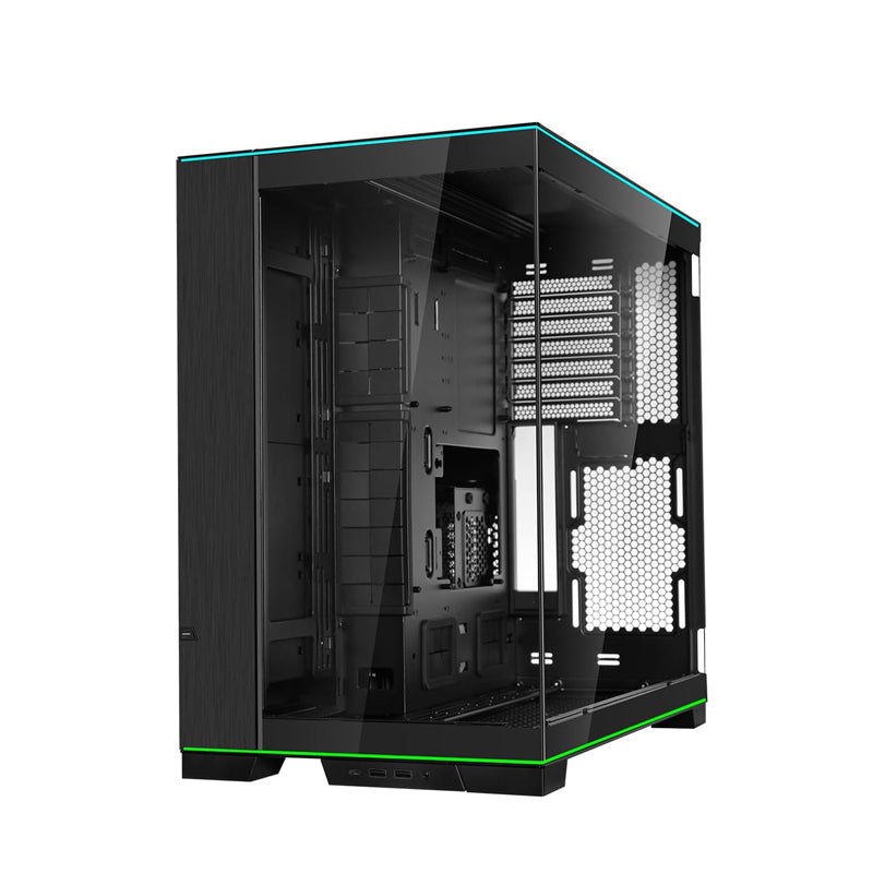 Lian Li O11D EVO RGB E-ATX gaming dual chamber case - ARGB lighting strips - Up to 420mm radiator - Cable management - Front and side tempered glass panels - Reversible chassis