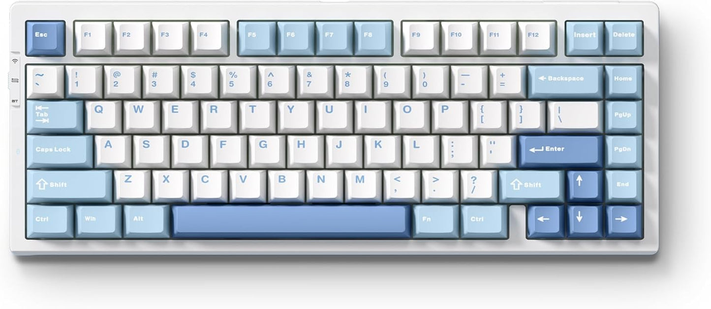 MCHOSE G75-4 PRO BLUE Gasket mount Mechanical RGB Gaming Keyboard,Cabbage TOFU Switch