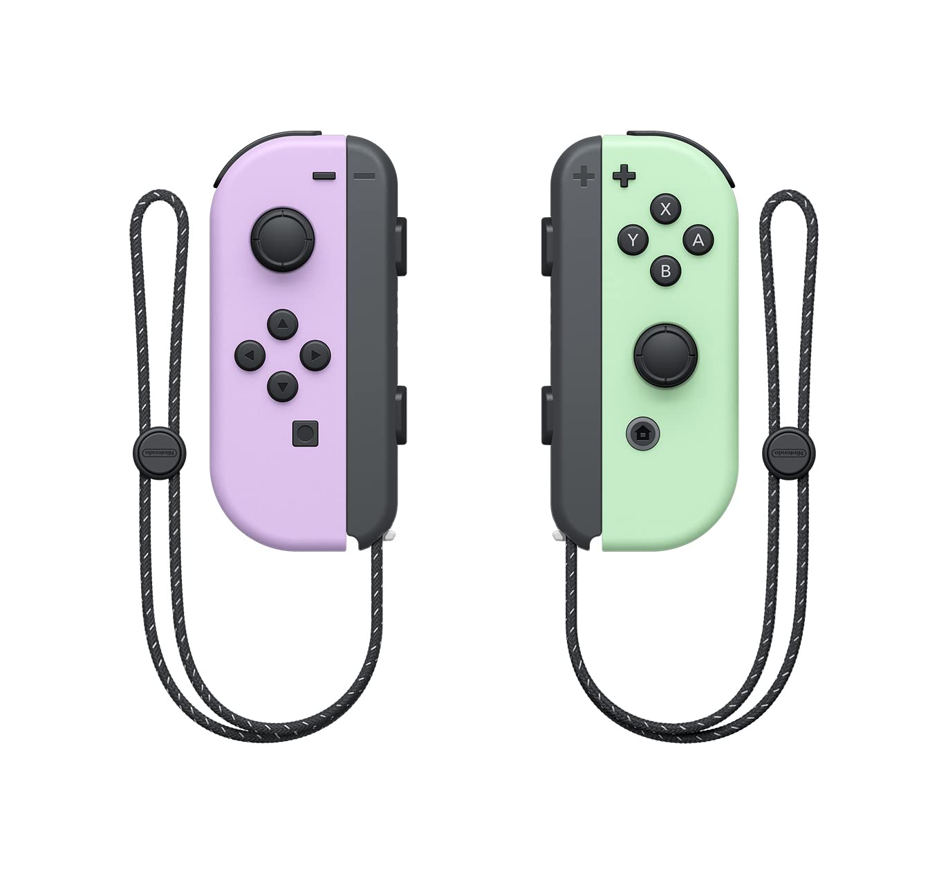 Joy Con pair- Pastel Purple and Pastel Green for Nintendo Switch - Games Corner