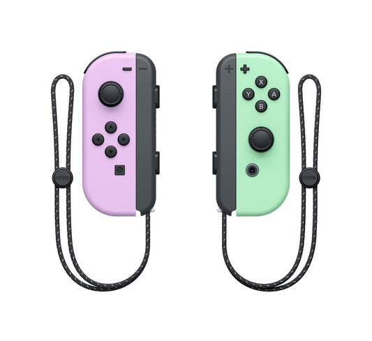 Joy Con pair- Pastel Purple and Pastel Green for Nintendo Switch - Games Corner Games Corner