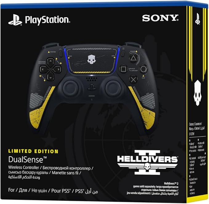 PlayStation 5 DualSense Wireless Controller HellDivers 2 Limited Edition