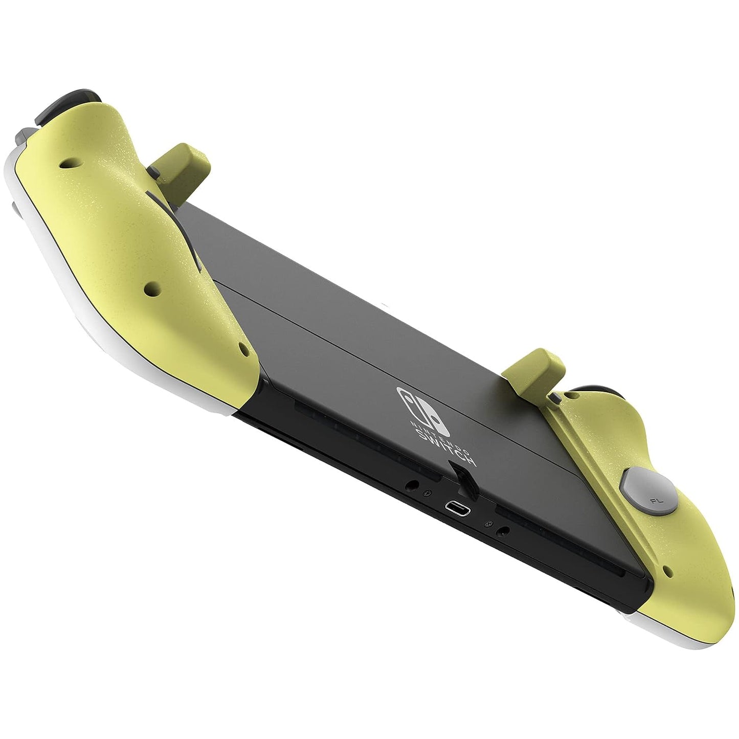 HORI Nintendo Switch Split Pad Compact (Light Gray & Yellow)