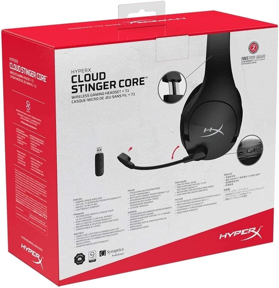 HyperX Cloud Stinger Core Wireless Gaming Headset-black