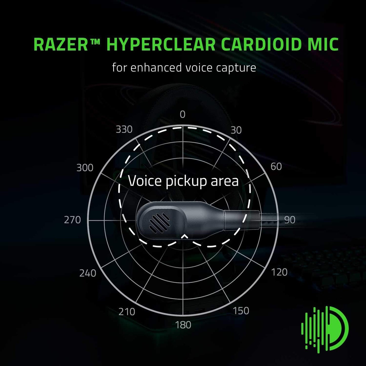 Razer BlackShark V2 X Gaming Headset: 7.1 Surround Sound