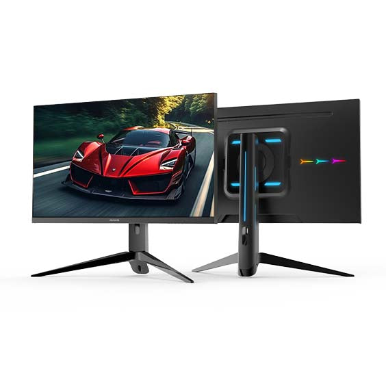 Deadskull 27 Inch IPS 2K 165Hz gaming monitor with adjustable stand RGB light bar