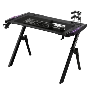 RANSOR Gaming Arena Pro Desk with RGB Led Lights