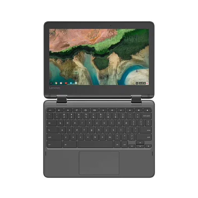 Combo Offer, Lenovo 300e 11.6" 2-in-1 Touchscreen Chromebook (Refurbished) & P9 Wirless Headset