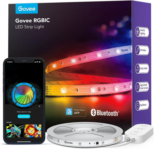 Govee RGBIC LED Strip Lights-Indoor 16.4ft
