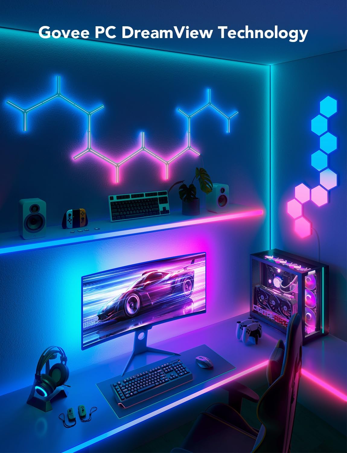 Govee Gaming Light Strip G1 Monitor Backlight
