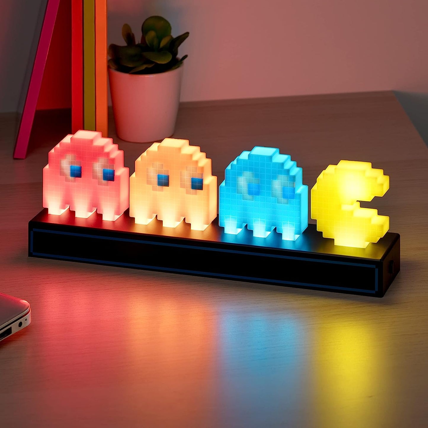 Pac Man And Ghosts Light, Multicolor, 15 X 31 cm