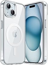 Magnetic Case for iPhone 15, Clear