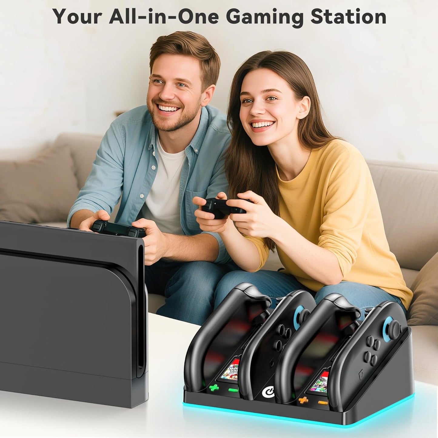 Dobe Switch2 controller charging dock