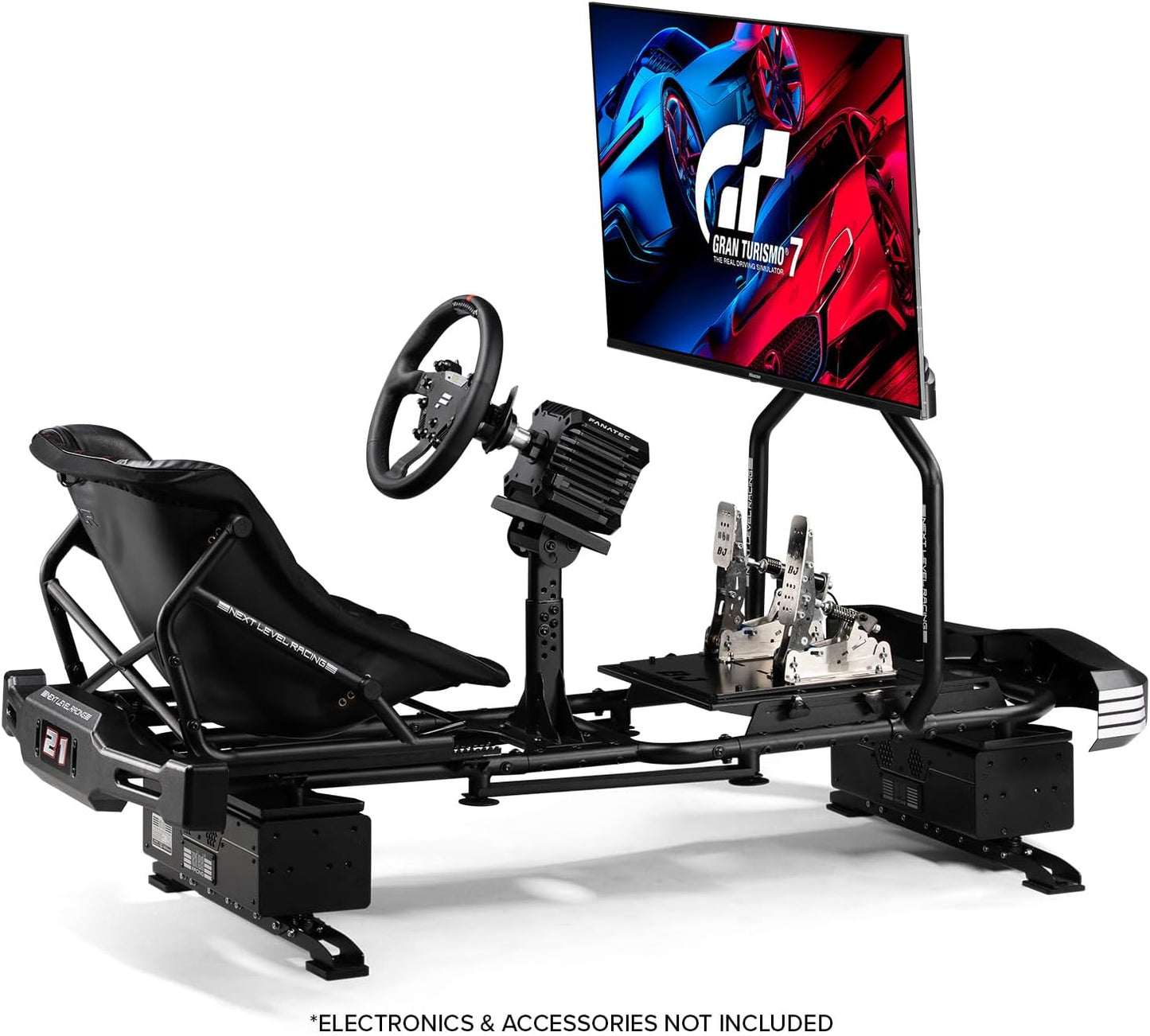 Next Level Racing NLR-S034 Go Kart Plus Simulator Cockpit, Black, Large