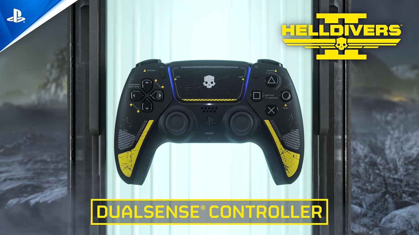 PlayStation 5 DualSense Wireless Controller HellDivers 2 Limited Edition