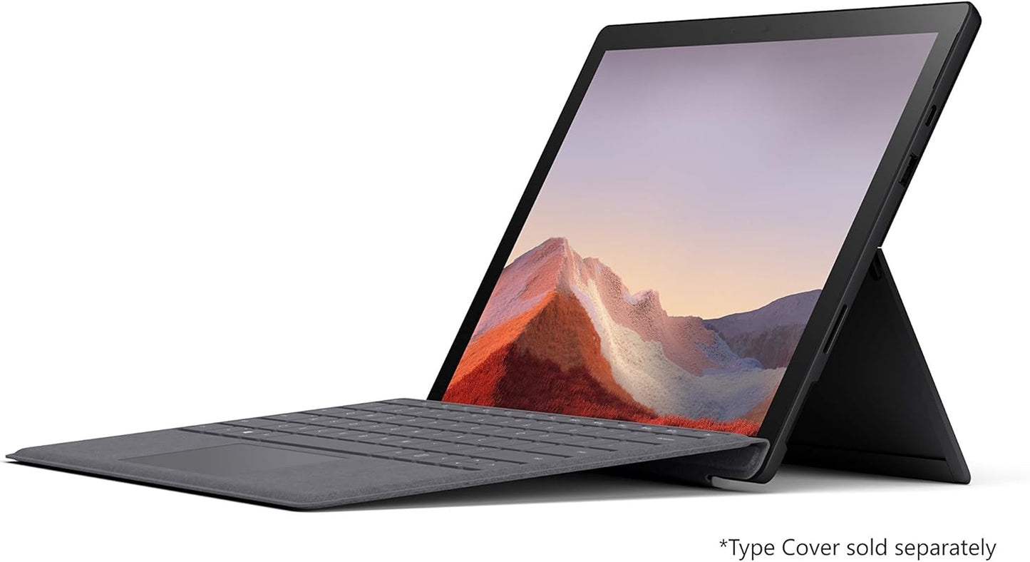 Microsoft Surface Pro 7 – 12.3" Touch-Screen - 10th Gen Intel Core i5 - 8GB Memory - 256GB SSD – Matte Black (Refurbished)