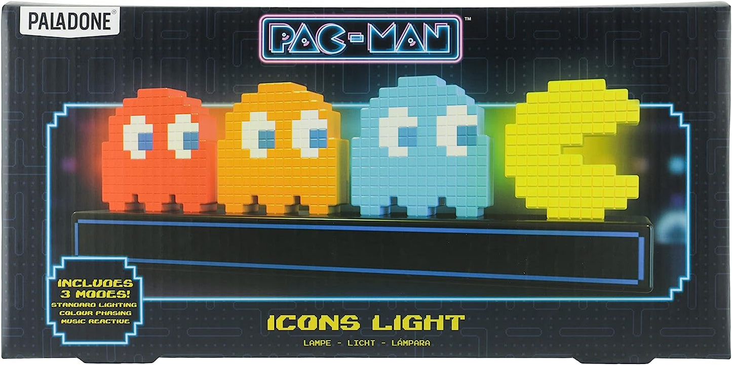 Pac Man And Ghosts Light, Multicolor, 15 X 31 cm