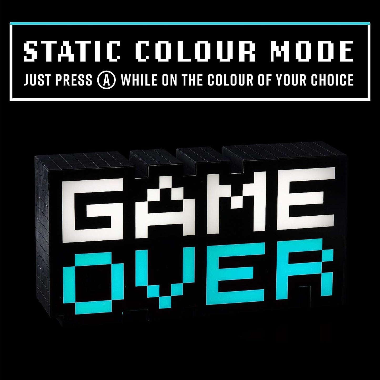 Game Over Light Ps4, Multi Colour, Pp5016Tx, 7 X 3 X 16 Cm