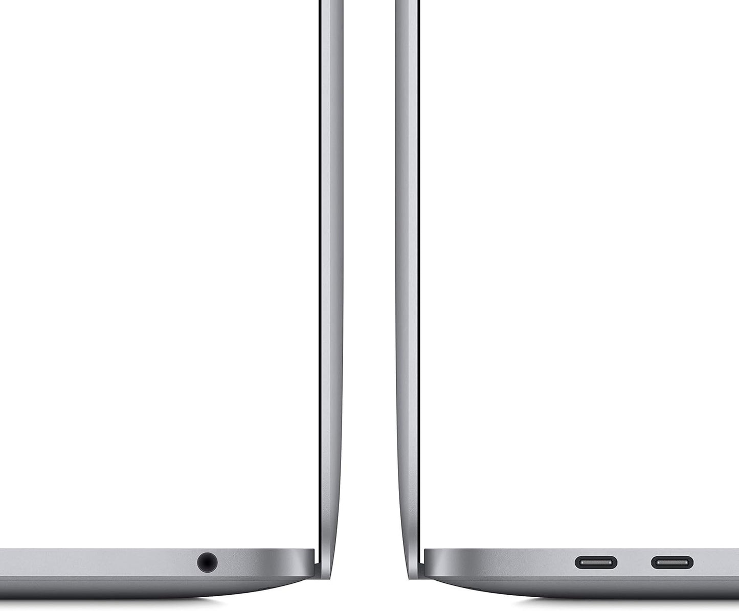 Apple MacBook Pro 2020 with Apple M1 Chip (13-inch, 8GB RAM, 256GB SSD Storage) Space Gray (Refurbished)