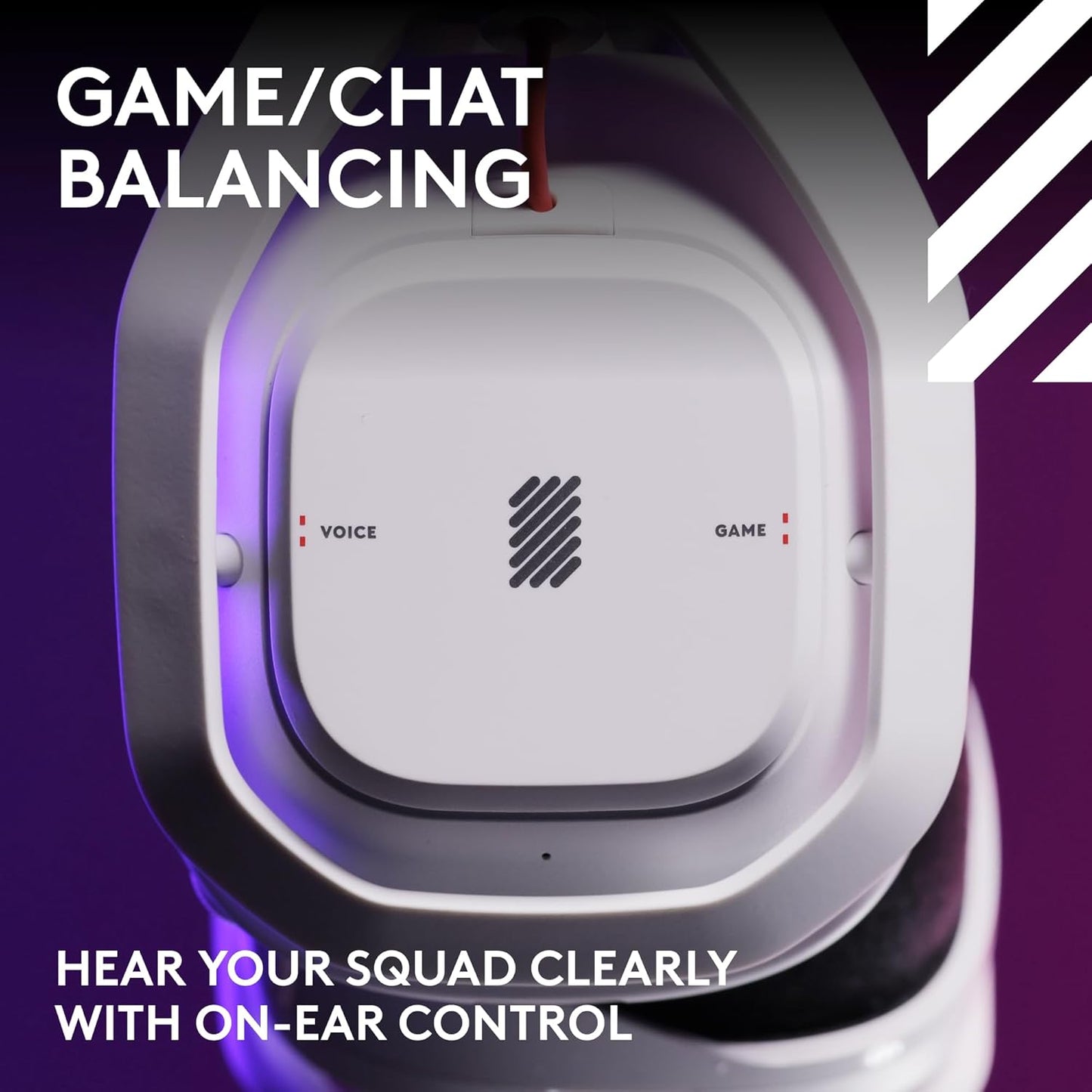 Logitech G Astro A50 Omni-Platform Wireless Gaming Headset + Base Station for PS5, Xbox, PC: White