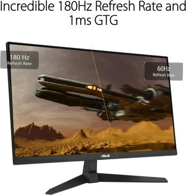 ASUS TUF Gaming VG249Q3A 24" FHD Fast IPS 180Hz Gaming Monitor - Black - 90LM09B0-B01170