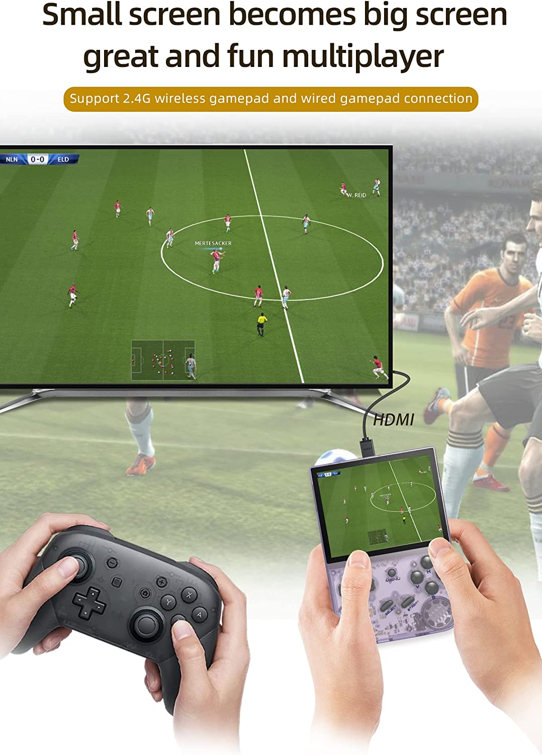 ANBERNIC RG35XX Handheld Game Console -WHITE