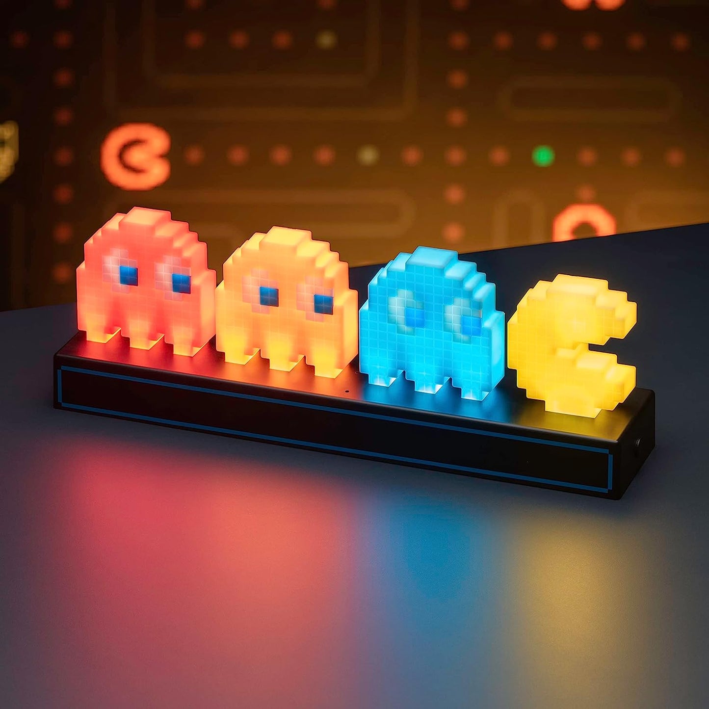 Pac Man And Ghosts Light, Multicolor, 15 X 31 cm