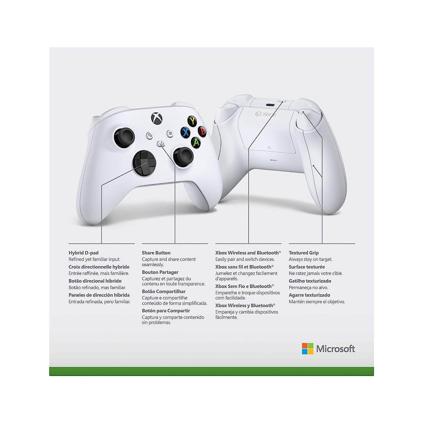 Microsoft Xbox X/S Wireless Controller Robot White