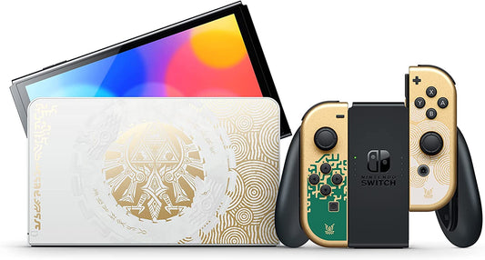 Nintendo Switch OLED Model Console - Legend of Zelda: Tears of the Kingdom Edition - Games Corner