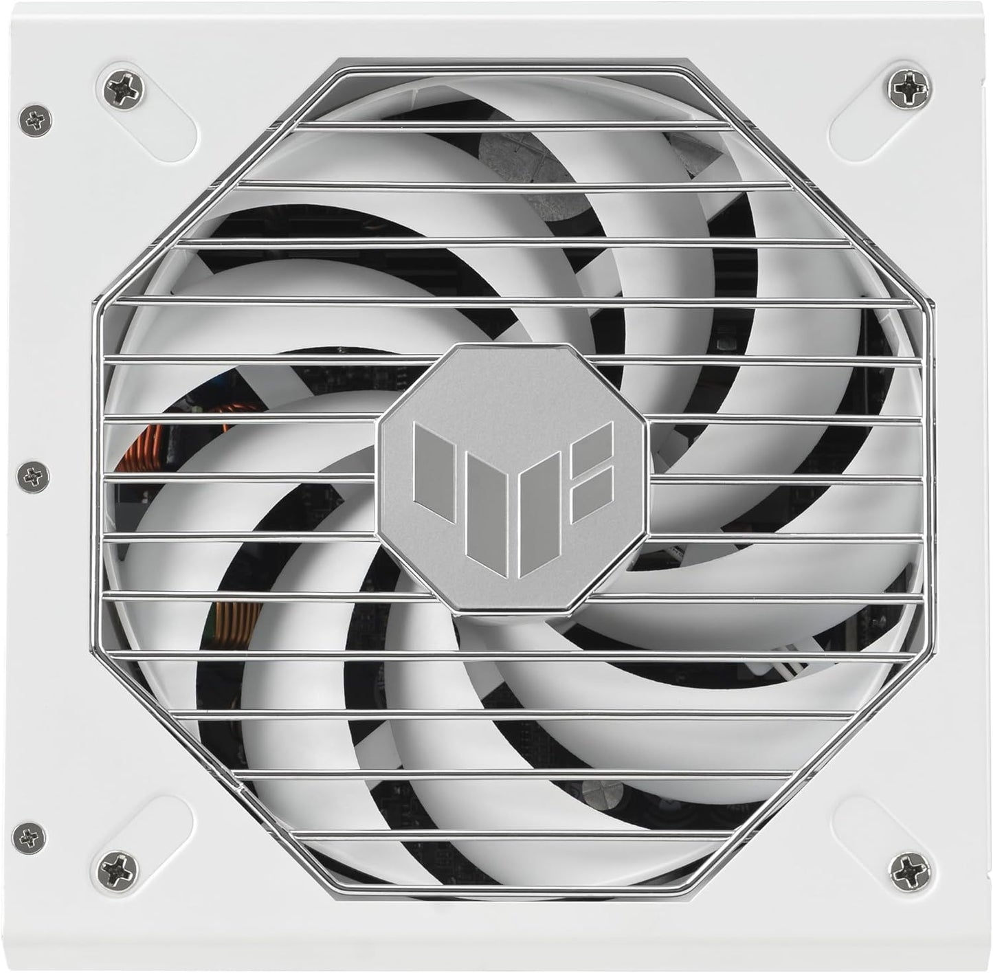 ASUS TUF Gaming 1000W Gold White Edition,Fully Modular Power Supply,80+Gold Certified, Military-Grade Components, Dual Ball Bearing, Axial-tech Fan, PCB Coating.