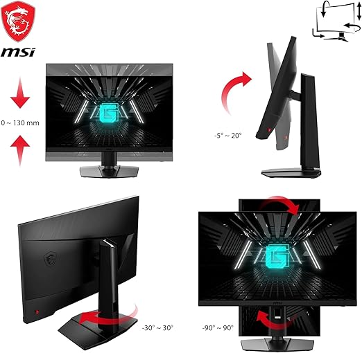 MSI G272QPF E2 27" 2K WQHD (2560 x 1440) 180Hz ,1ms Gtg response IPS panel Gaming Monitor