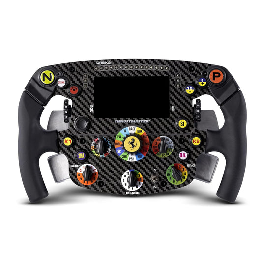 Thrustmaster Formula Wheel Add-On Ferrari SF1000 Edition, Replica Wheel for PS5 / PS4 / Xbox Series X|S/Xbox One/PC - Officially Licensed by Ferrari
