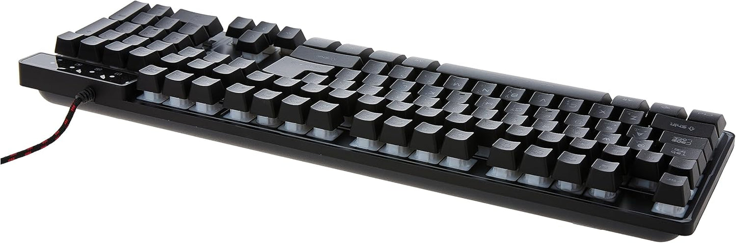Meetion K9300 - Colorful Rainbow Backlit Gaming Keyboard - Black
