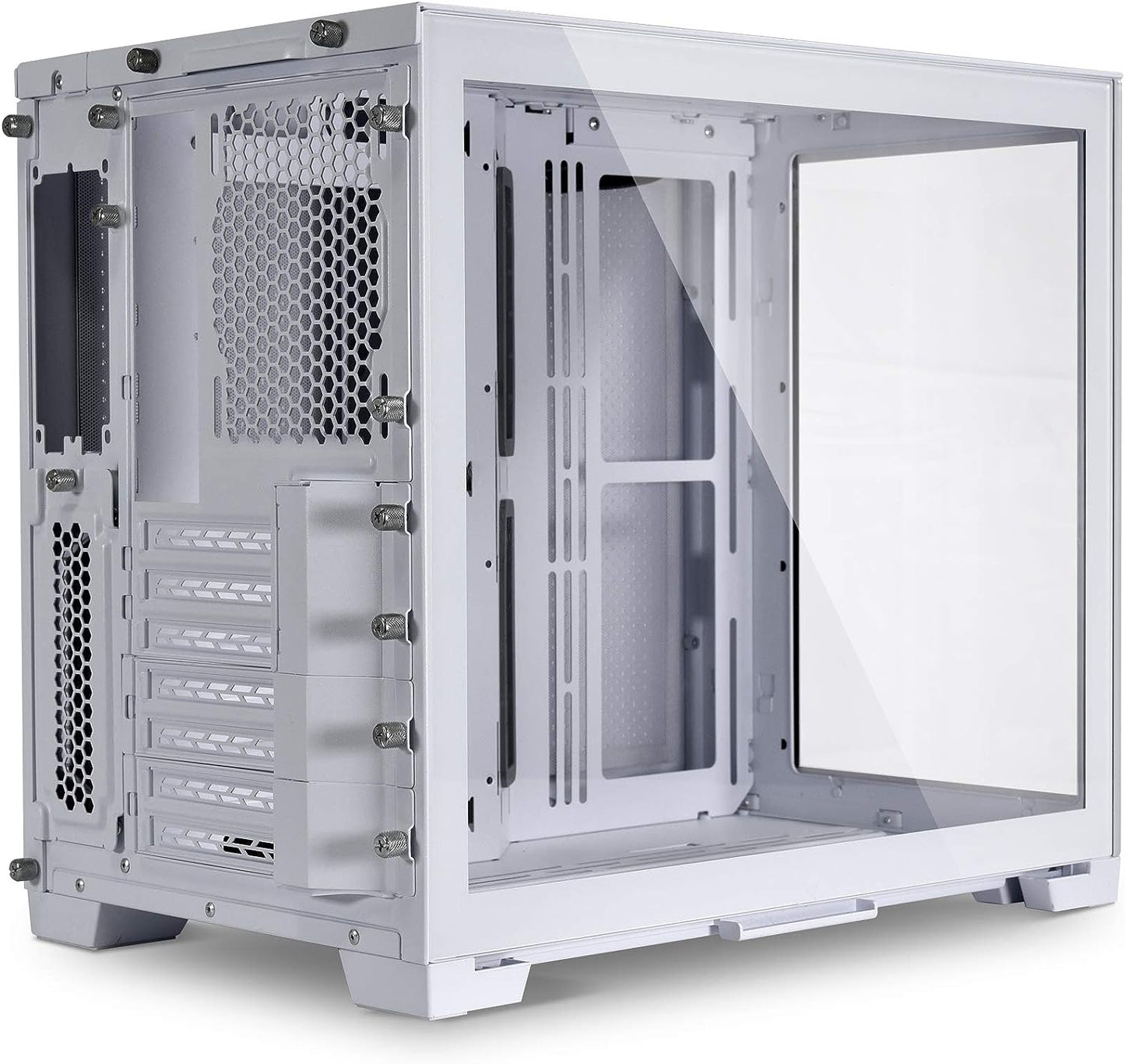 Lian-Li O11 Dynamic Mini ATX Mini-Tower Case, Snow White