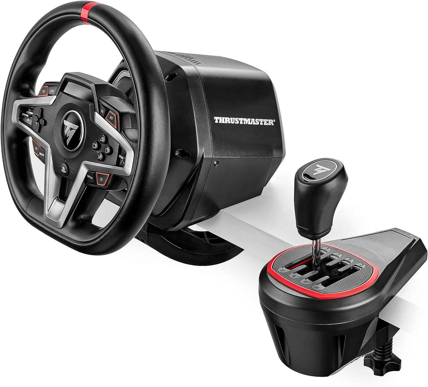 Thrustmaster TH8S Shifter Add-On, 8-Gear Shifter for Racing Wheel, Compatible with PlayStation, Xbox and PC