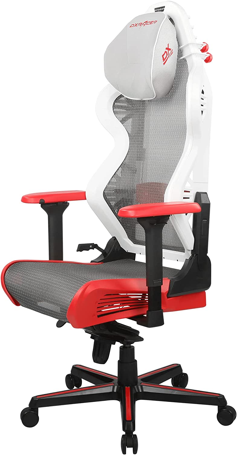 Dxracer Air-Most Breathable Mesh Gaming Chair White/Red/Black-D7200/WRN.G