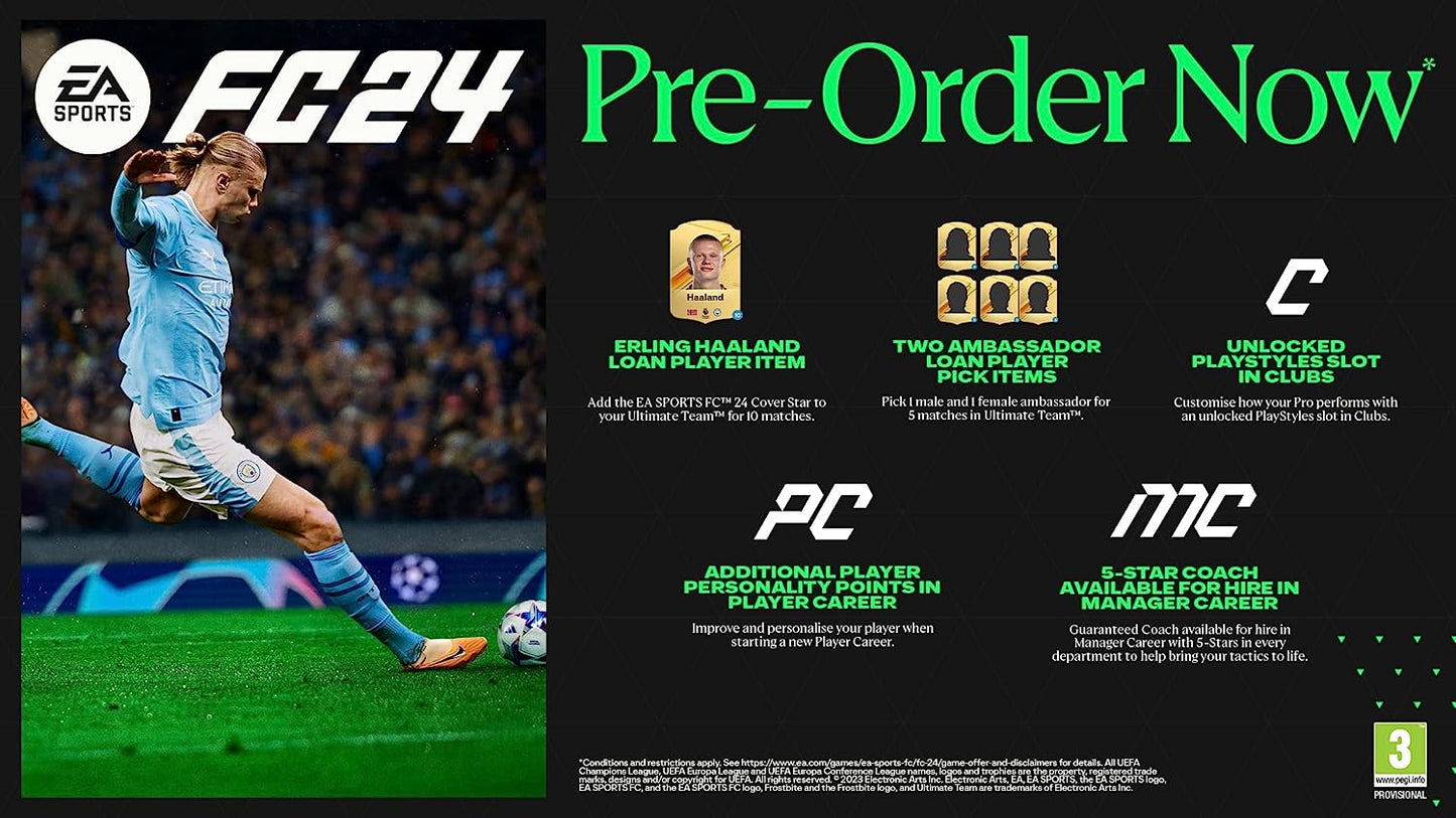 EA SPORTS FC 24 Standard Edition Arabic& English-PS4 (pre owned)