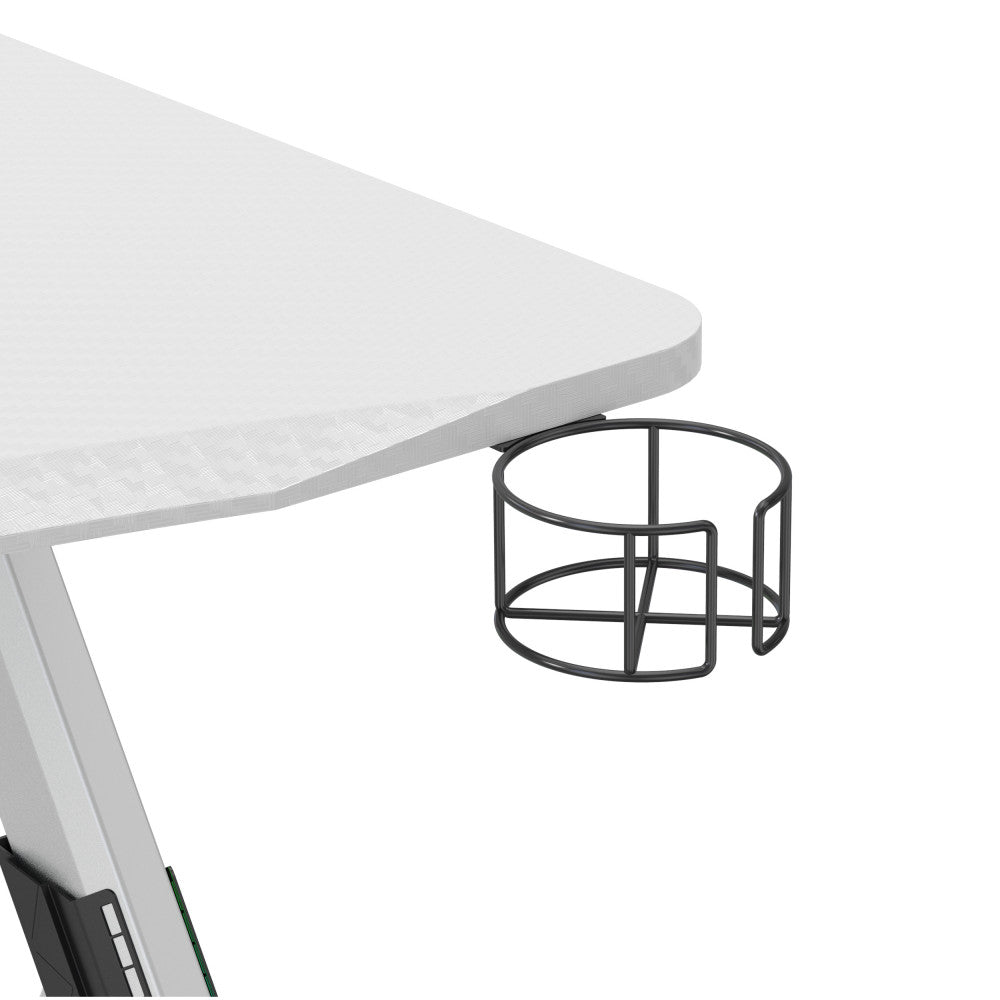 Devo Gaming Table - Radium - White