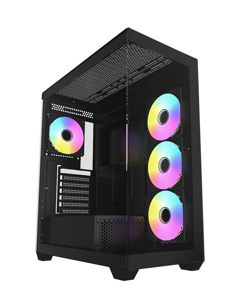 RAIDMAX Infinita i800 ATX Mid Tower PC Case,Black