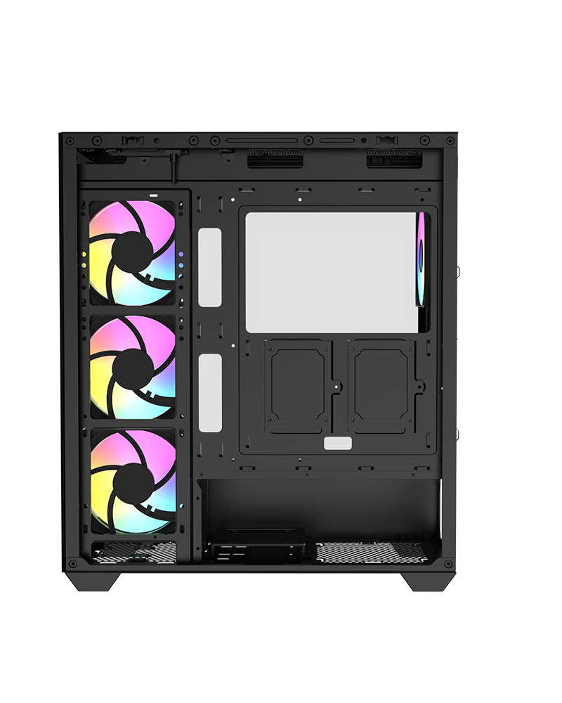 RAIDMAX Infinita i800 ATX Mid Tower PC Case,Black