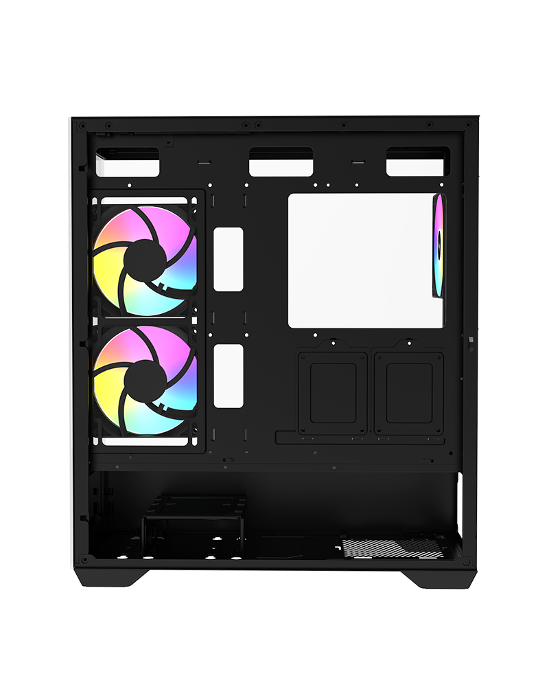 RAIDMAX Infinita i801 Mid Tower ATX PC Case, Black