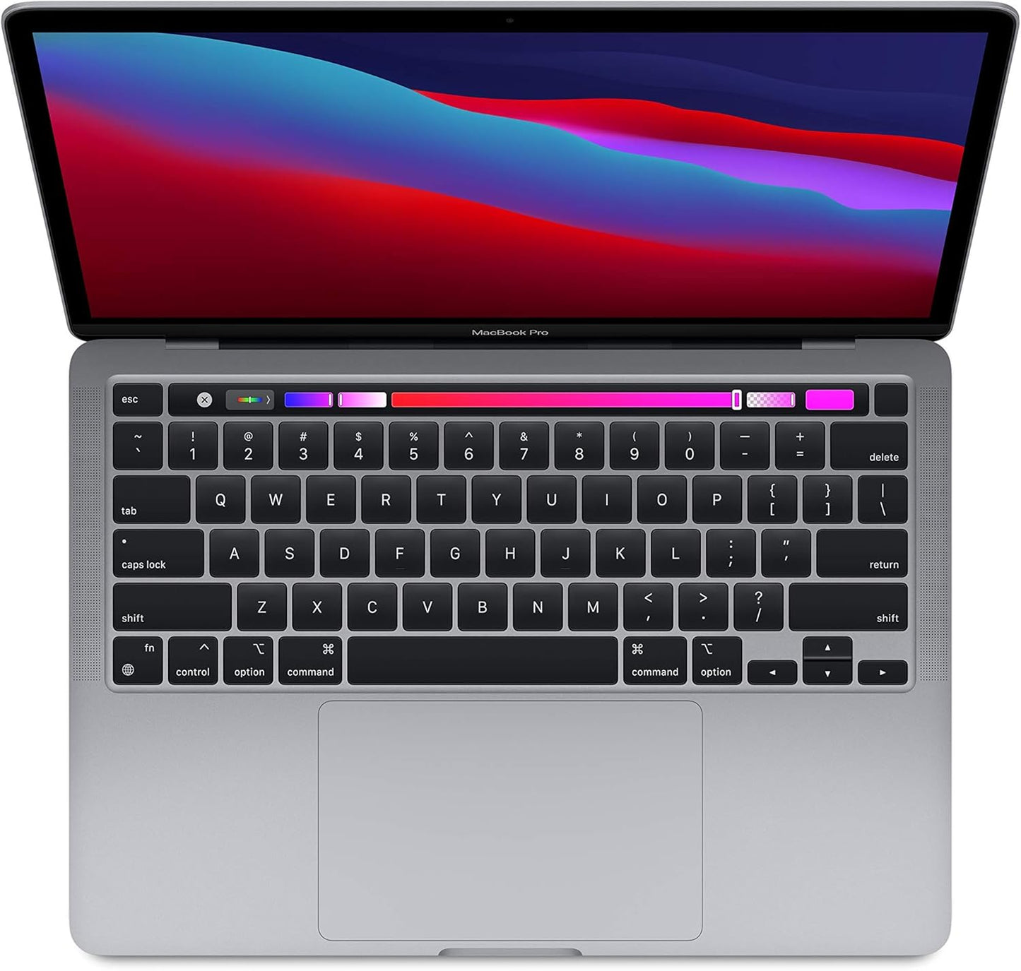 Apple MacBook Pro 2020 with Apple M1 Chip (13-inch, 8GB RAM, 256GB SSD Storage) Space Gray (Refurbished)