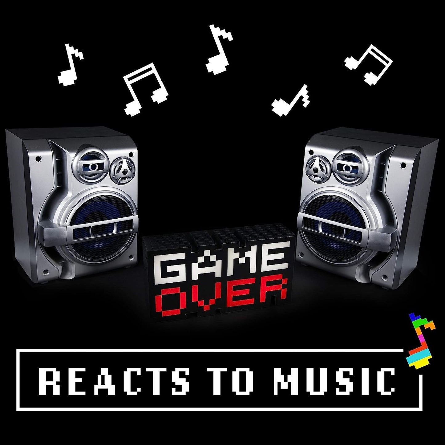 Game Over Light Ps4, Multi Colour, Pp5016Tx, 7 X 3 X 16 Cm