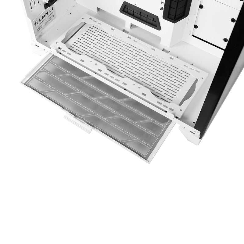 Lian Li O11 Dynamic XL Rog Certified Atx Full Tower Gaming Computer Case - White