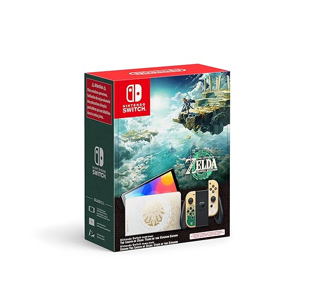 Nintendo Switch OLED Model Console - Legend of Zelda Tears of the Kingdom Edition