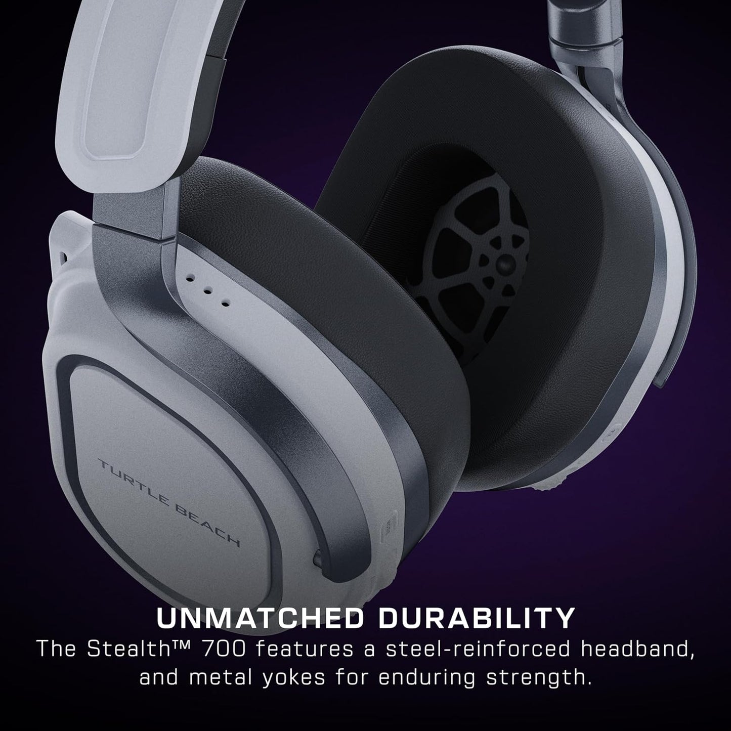 Turtle Beach Stealth 700 Gen 3 Wireless Multiplatform Amplified Gaming Headset-White