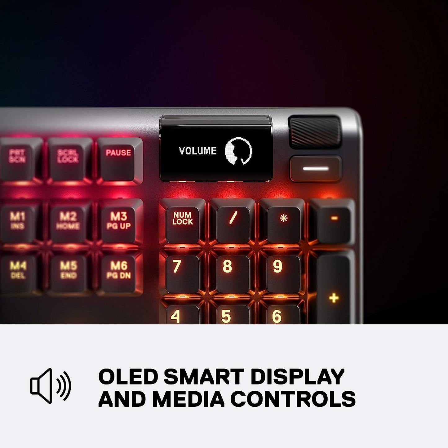 SteelSeries USB Apex 5 Hybrid Mechanical Gaming Keyboard